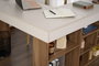 Nordure Vesper Escritorio de Estudio Cashmere y Nogal